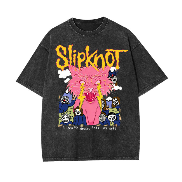 Slipknot Funny Cat T-shirt