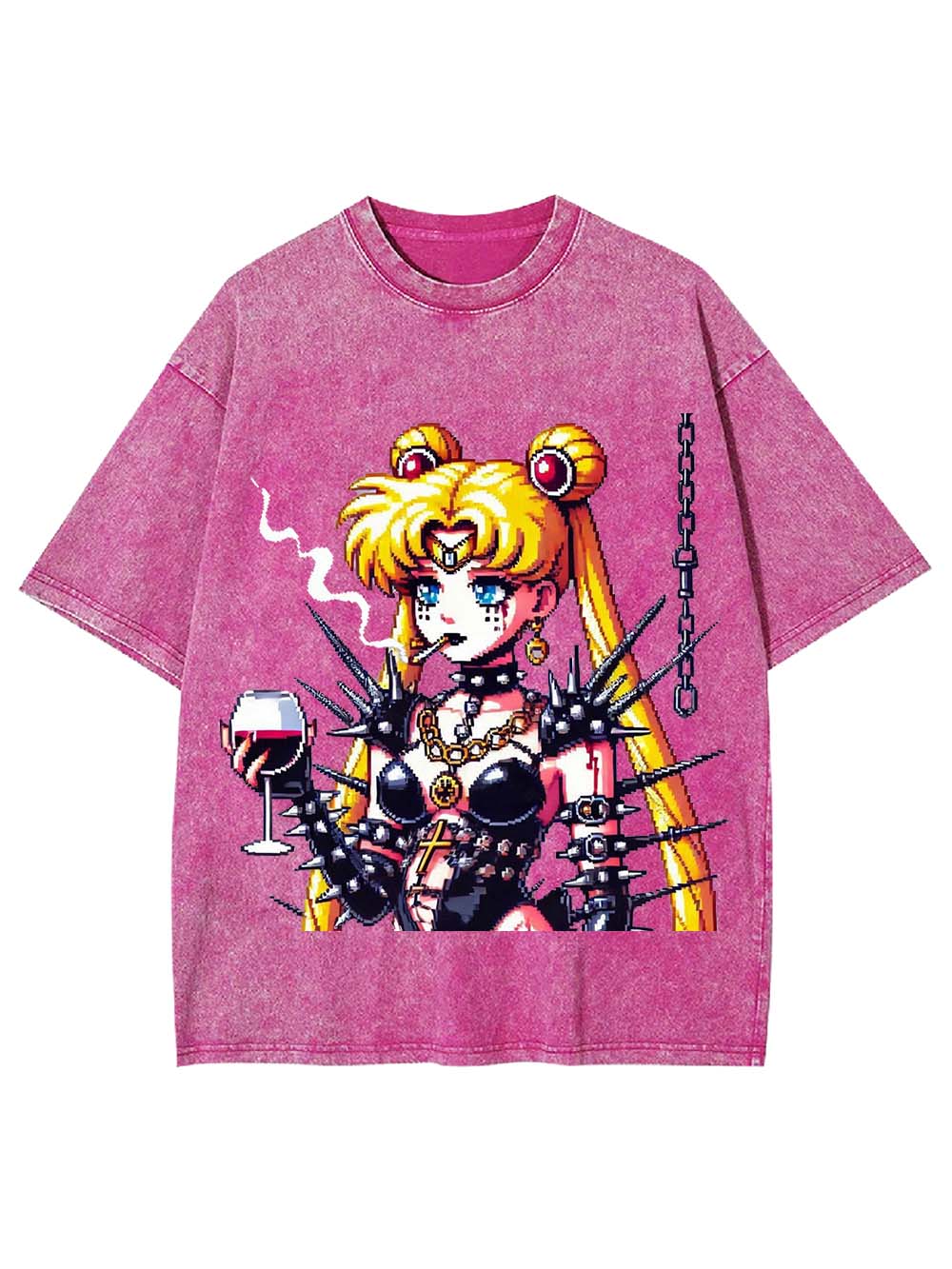 Punk Moon Washed Tshirt