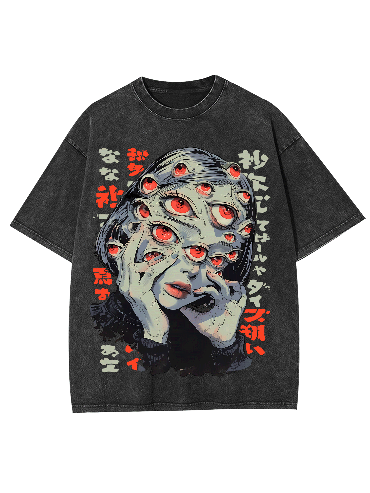 Thousand Eyes Gaze Washed Tshirt