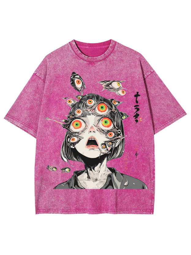 Multitude Of Gazes Washed Tshirt