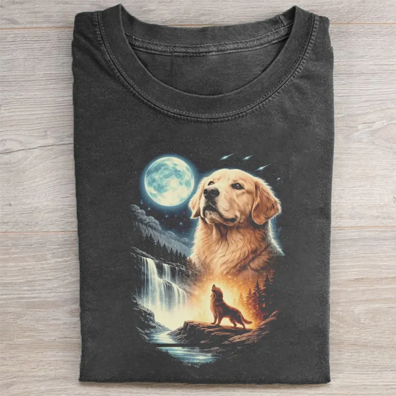 90s Golden Retriever T-shirt