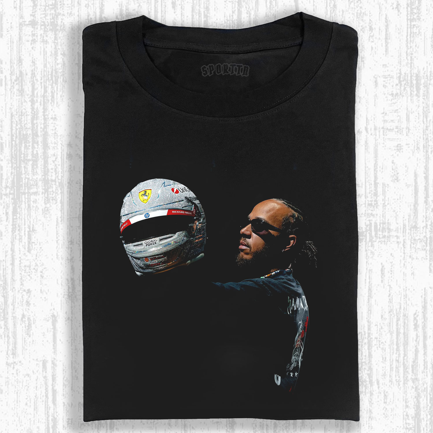 F1 Lewis Hamilton Signed Version Tee/Sweatshirt/Hoodie-LASPORTN
