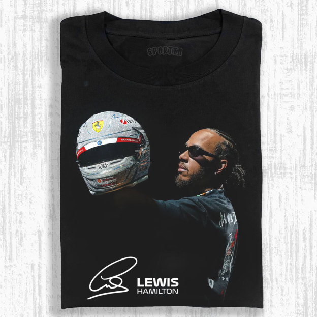 F1 Lewis Hamilton Signed Version Tee/Sweatshirt/Hoodie-LASPORTN