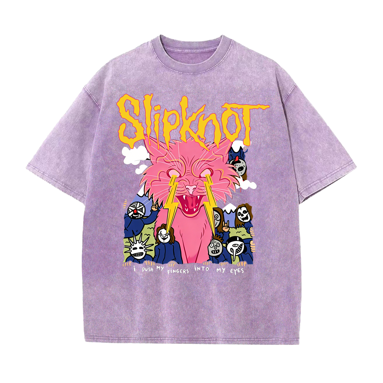 Slipknot Funny Cat T-shirt