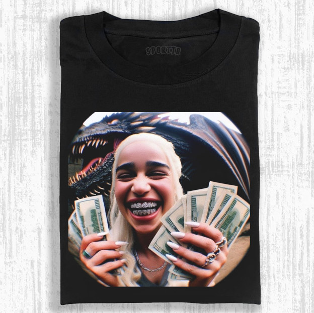 Funny GoT Dragon Queen Graphic T-shirt/Sweatshirt/Hoodie