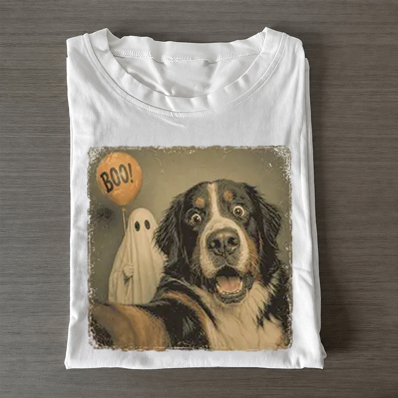 Bernese Mountain Dog Halloween T-shirt