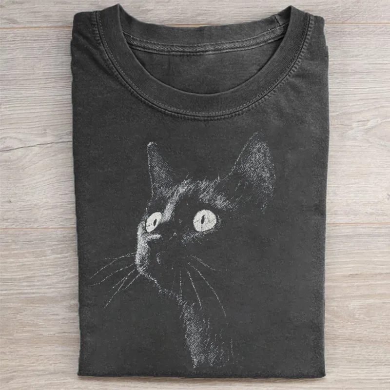 Black Cat T-shirt