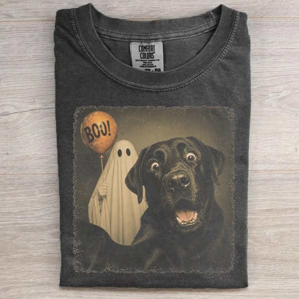 Black Labrador Halloween T-shirt