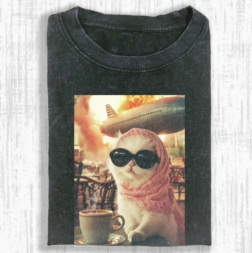 Calm And Collected Cat T-shirt