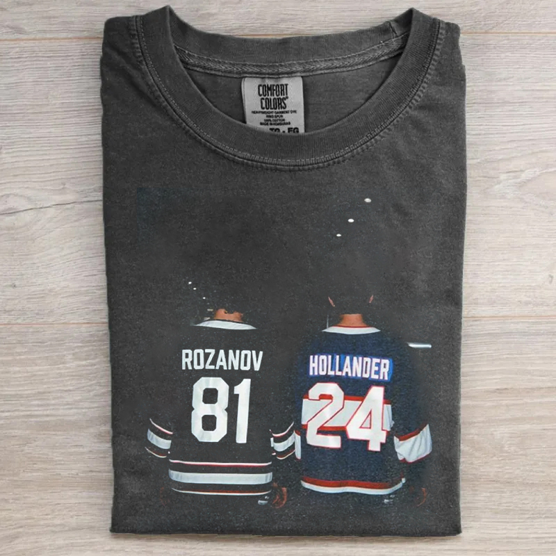 Vintage Williams & Storrie Hockey T-shirt-LASPORTN