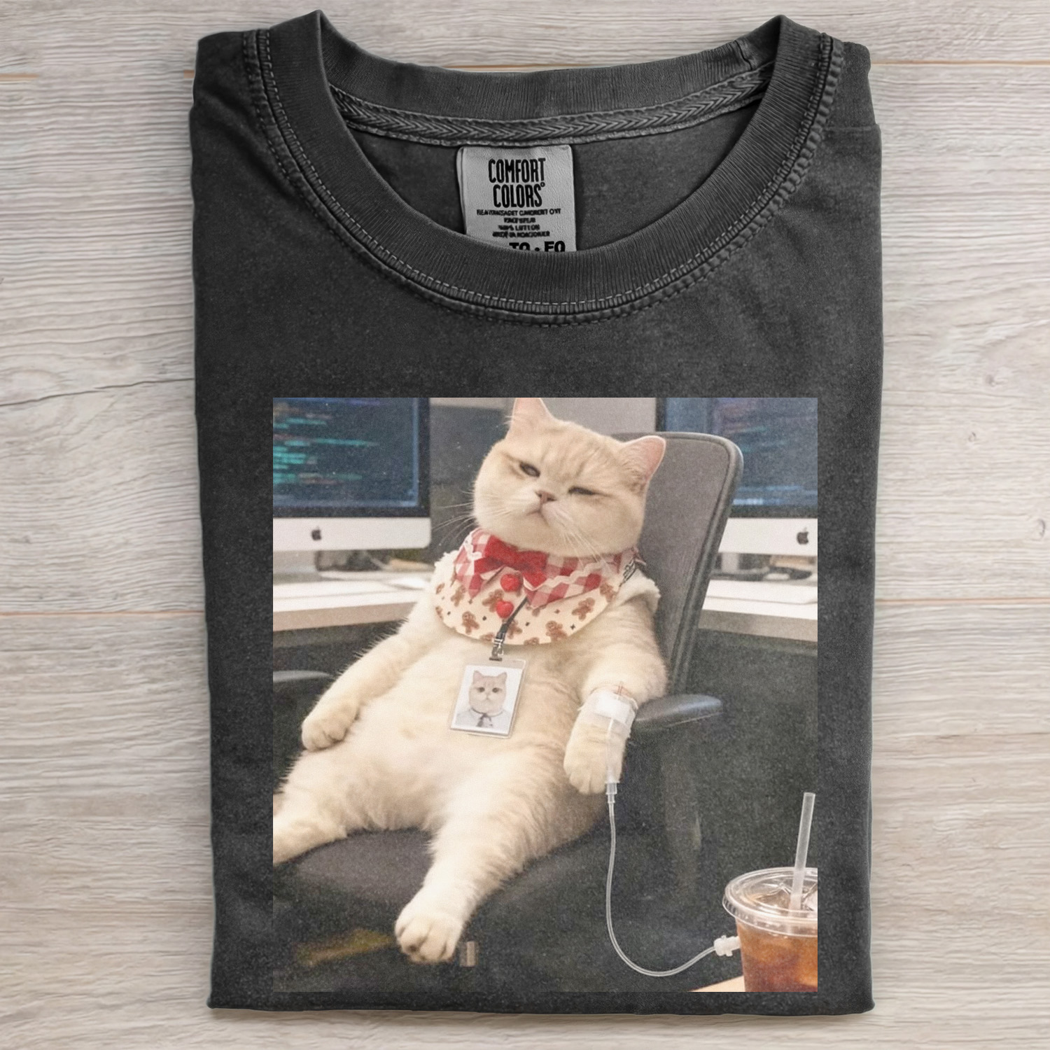 FUNNY CAT MEME T-SHIRT