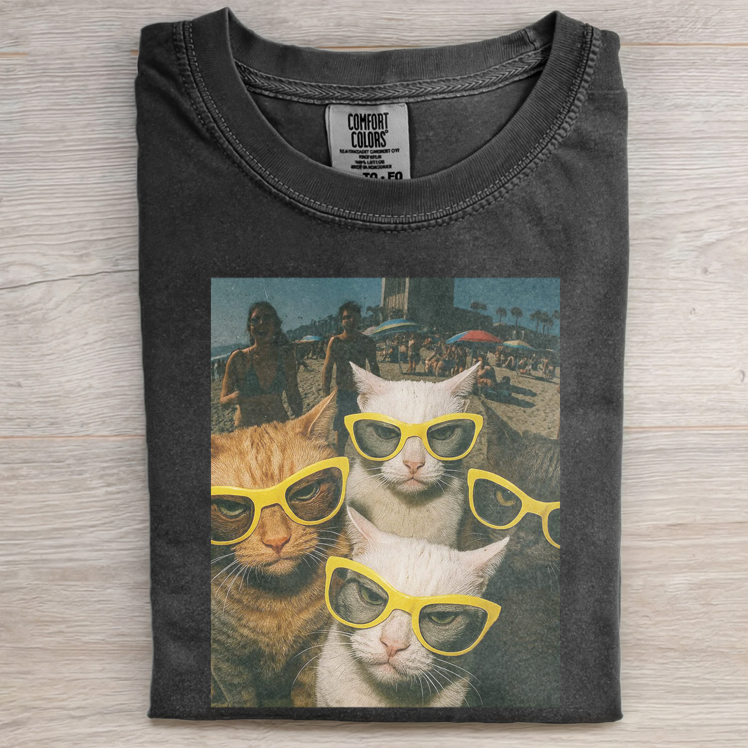 FUNNY CAT MEME T-SHIRT