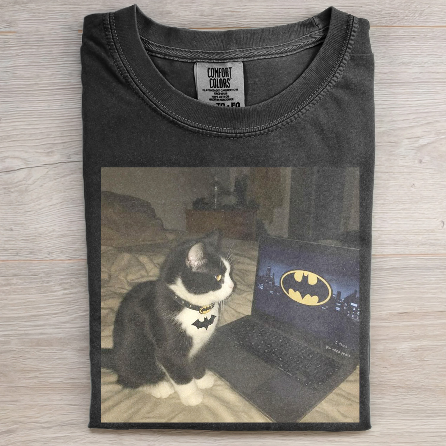 FUNNY CAT MEME T-SHIRT
