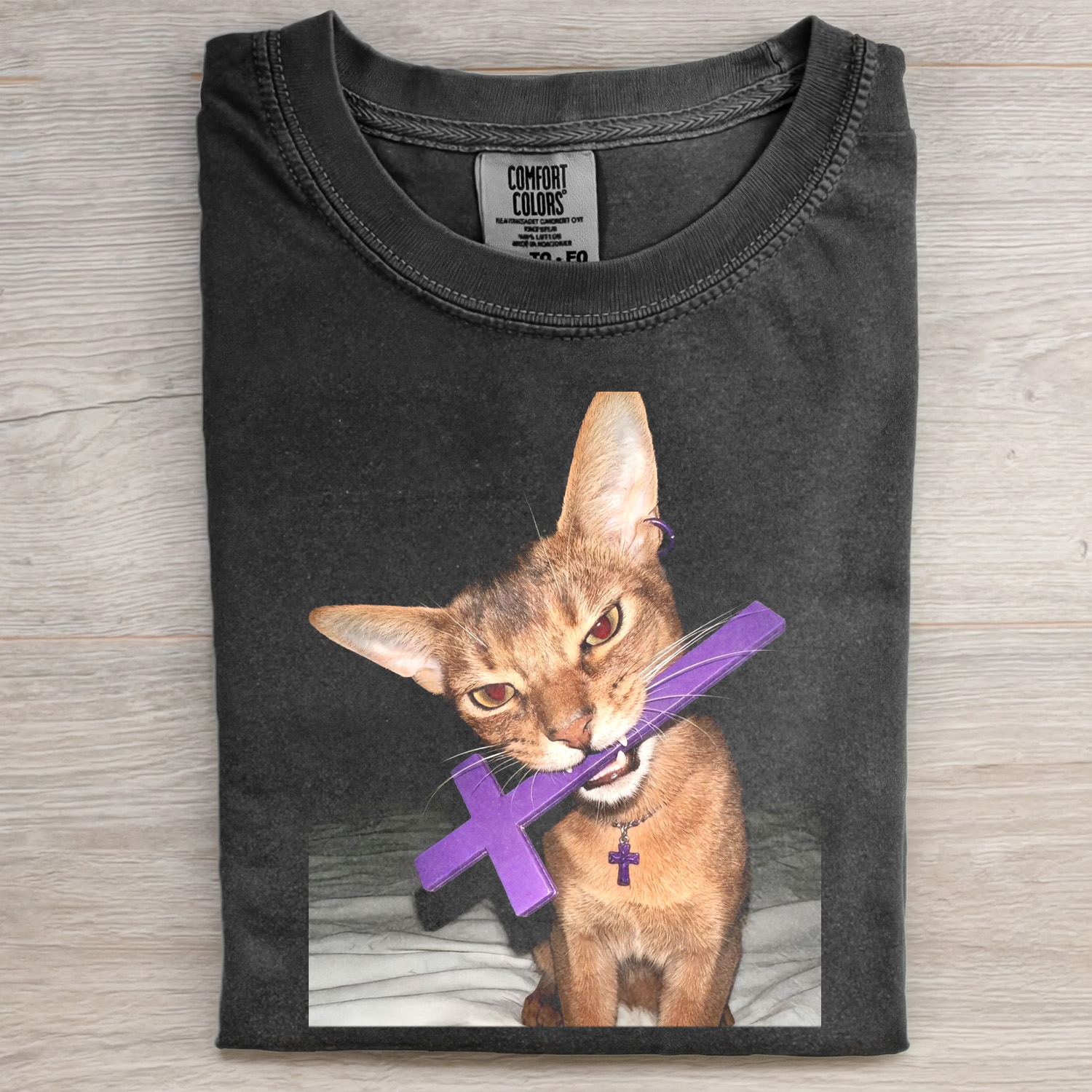 FUNNY CAT MEME T-SHIRT