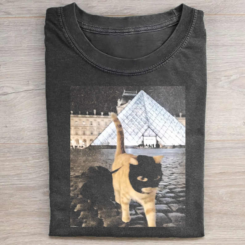 FUNNY CAT T-SHIRT