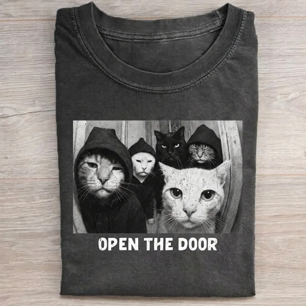 Funny Cat Gang T-Shirt
