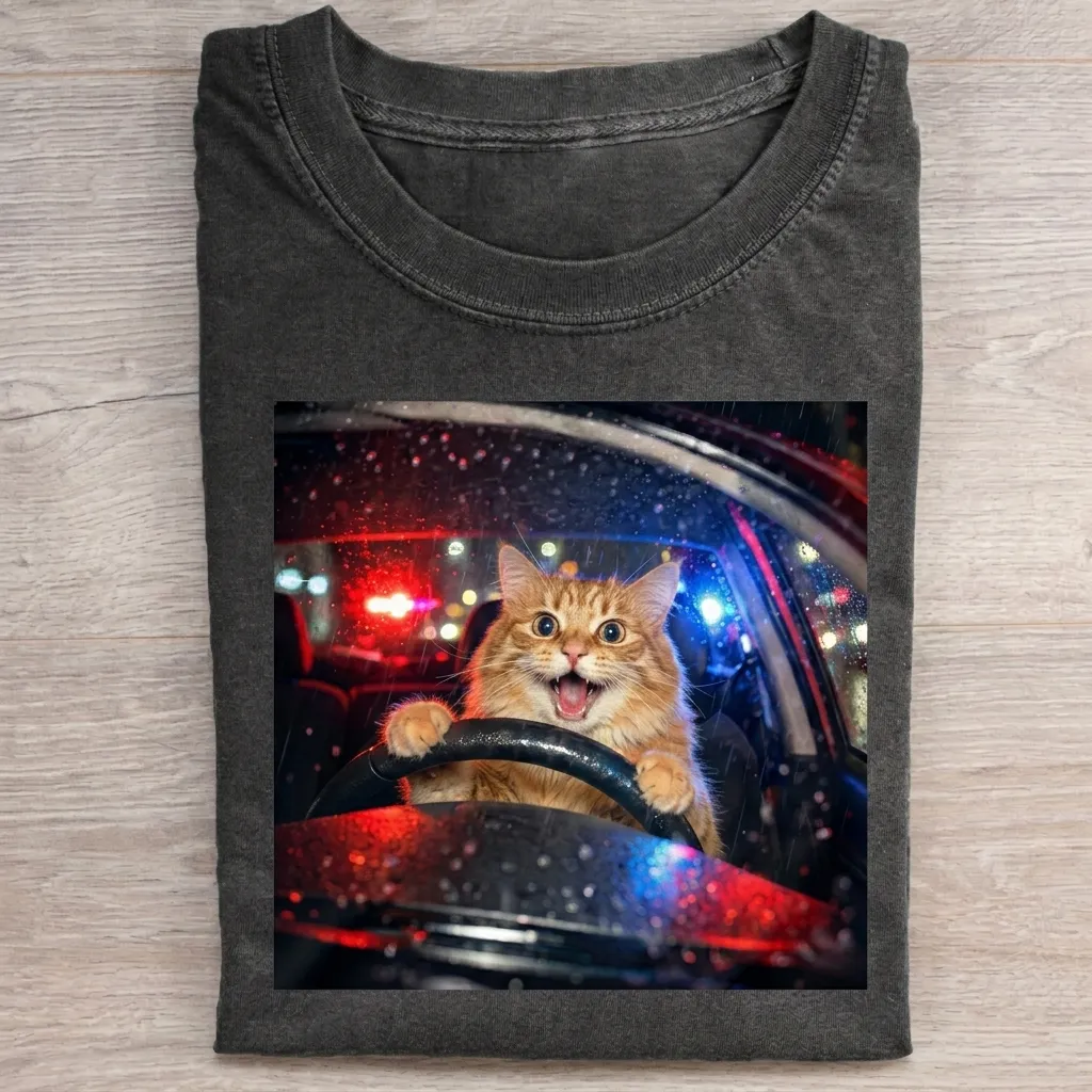 Funny Cat T-shirt