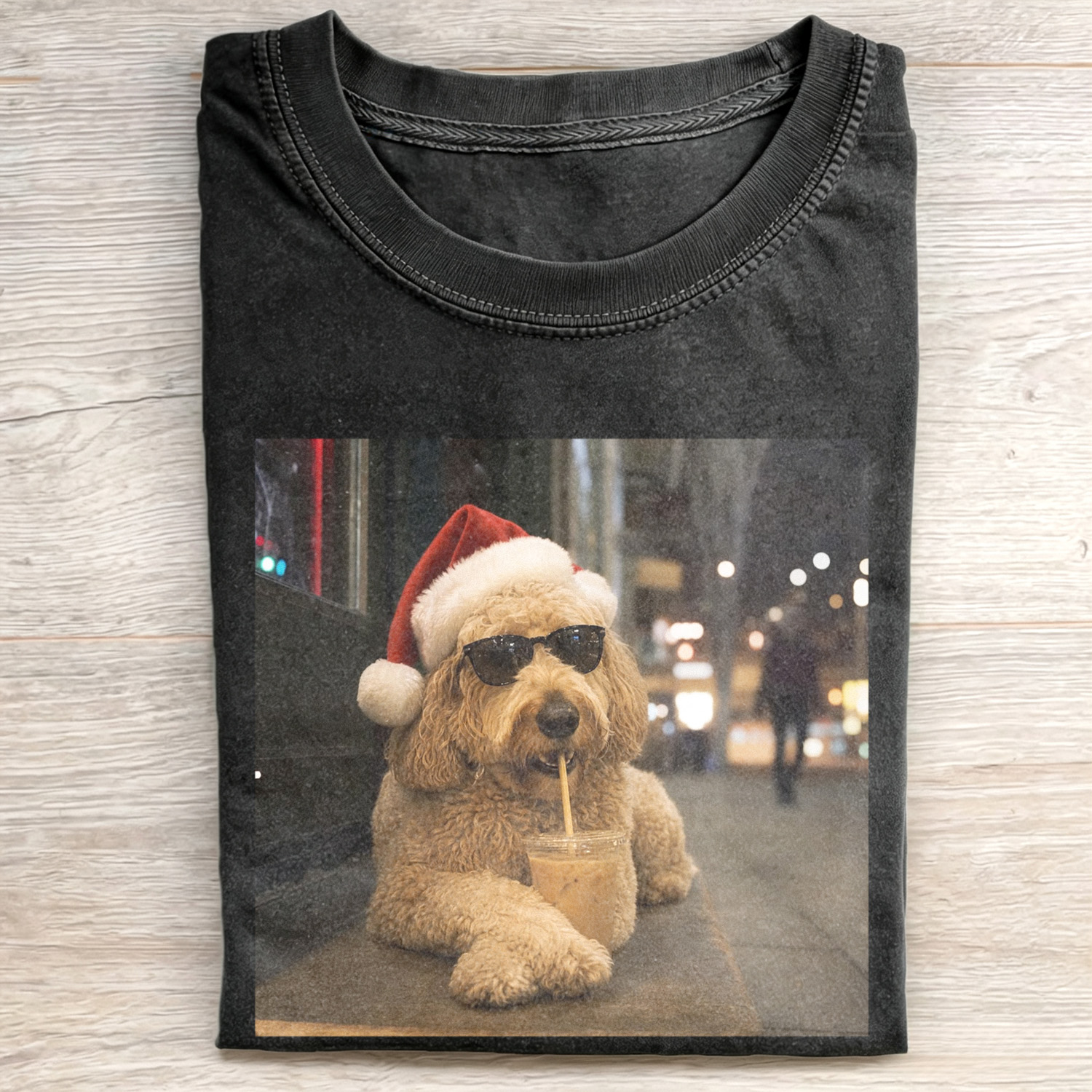 GOLDENDOODLE CHRISTMAS FUNNY T-SHIRT