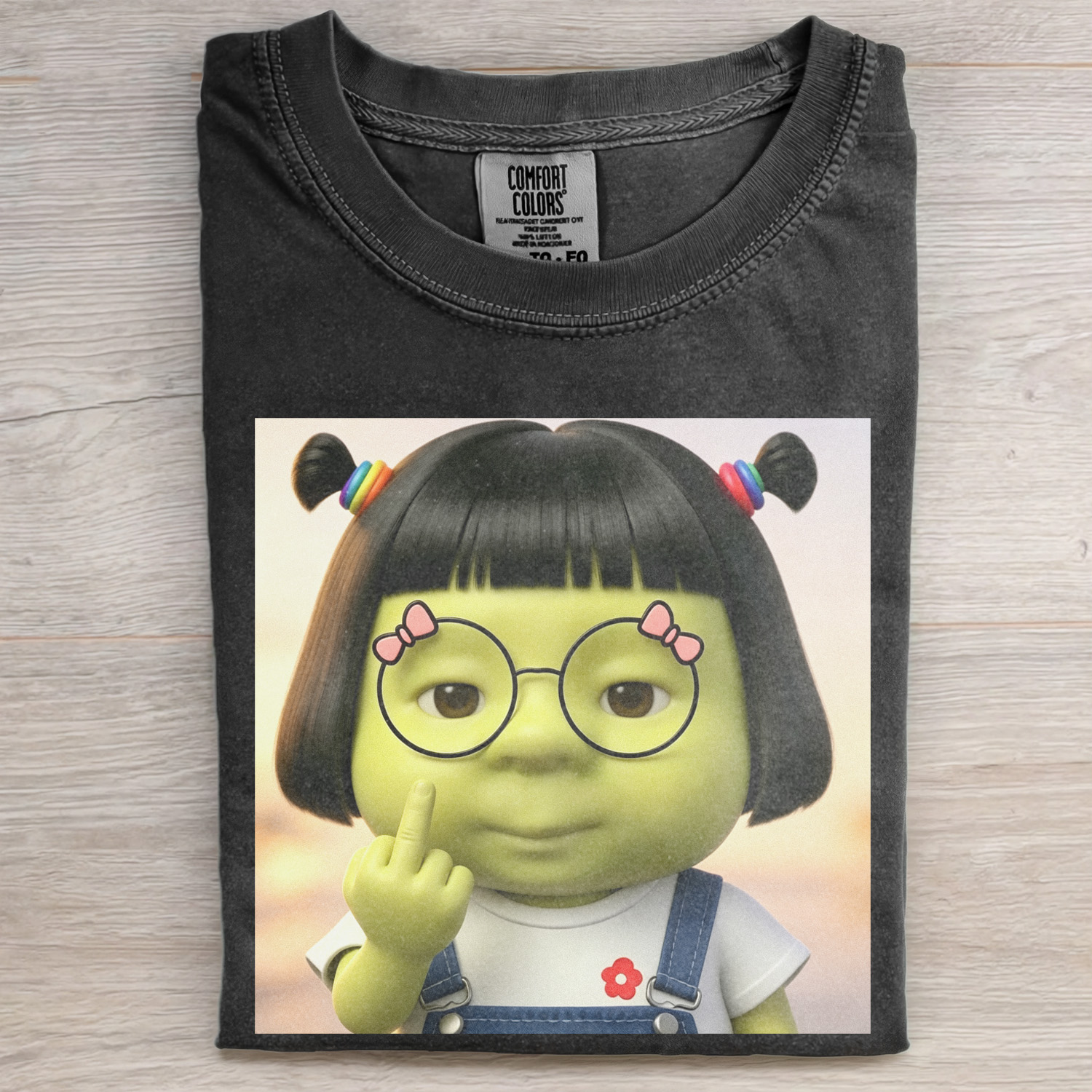 GREEN MAN FUNNY MEME T-SHIRT