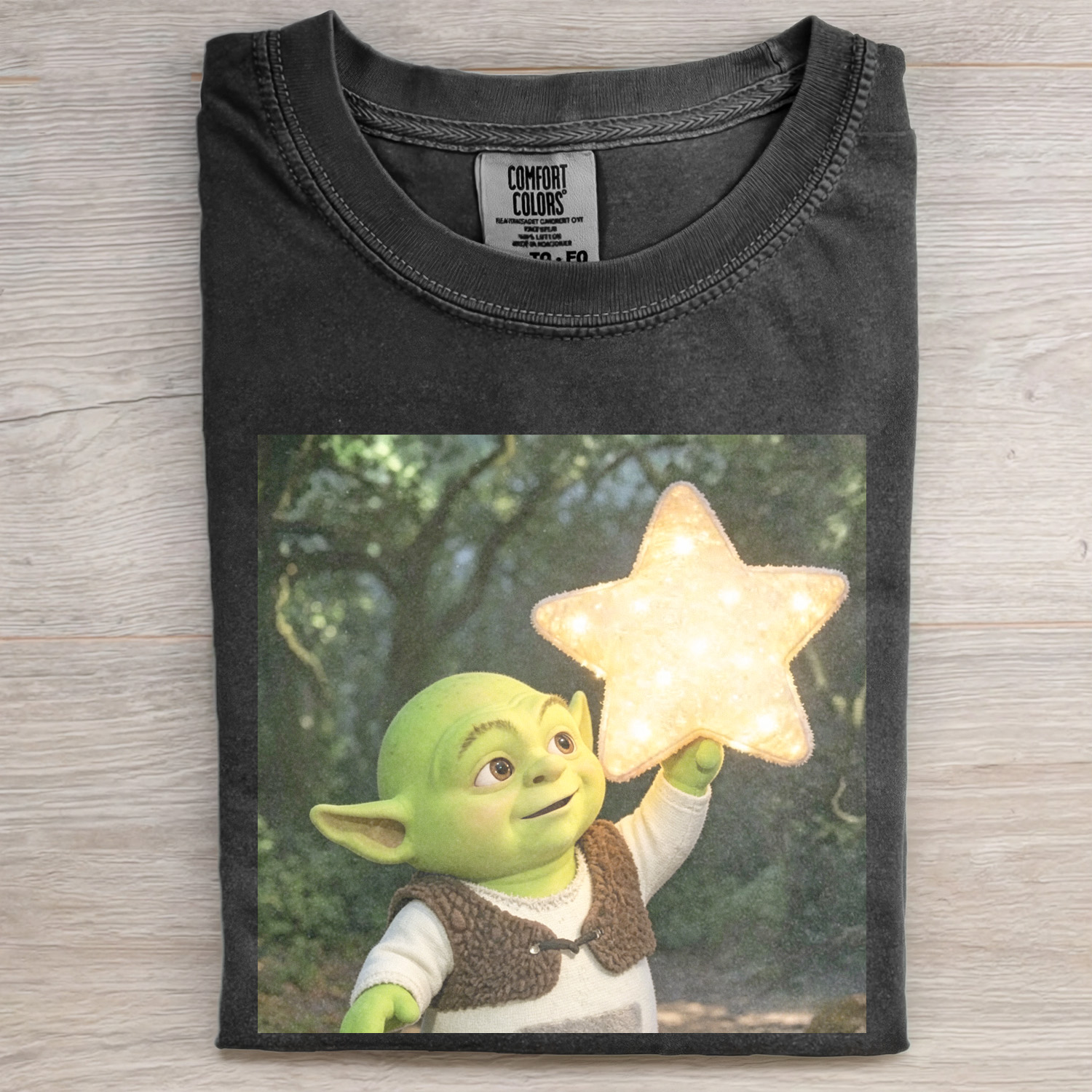 GREEN MAN FUNNY MEME T-SHIRT