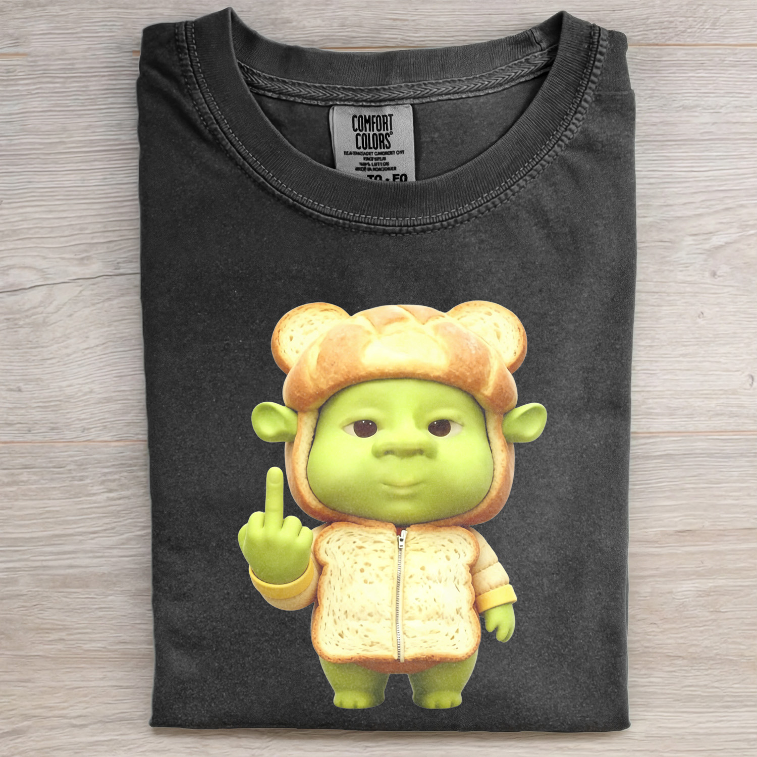 GREEN MAN FUNNY MEME T-SHIRT