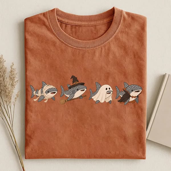 Halloween Whale Shark T-shirt
