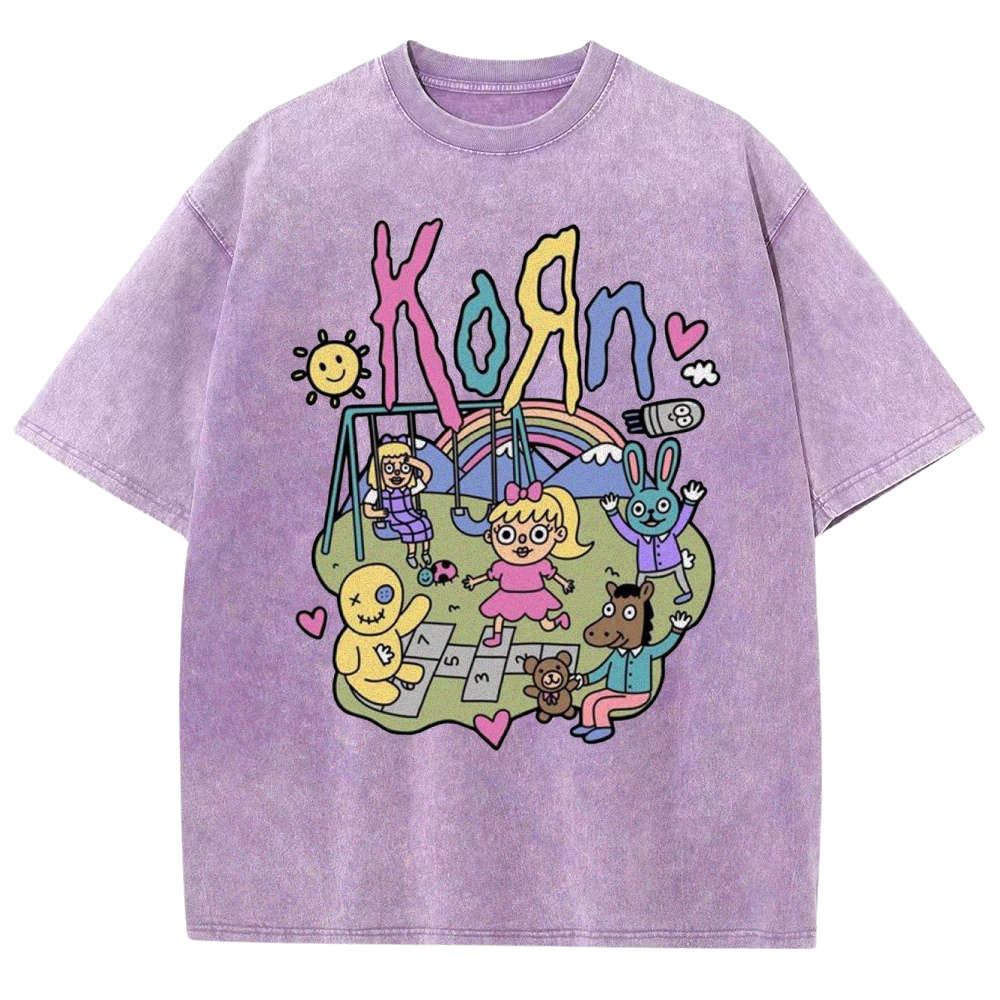 MUSIC KORN VINTAGE WASHED TEE