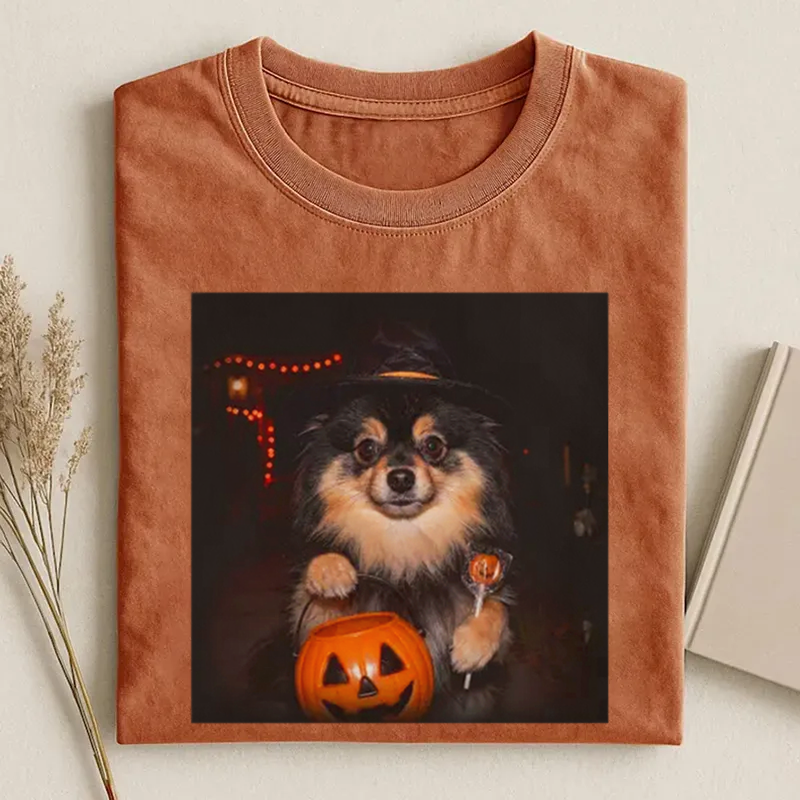 Pomeranian Halloween T-shirt