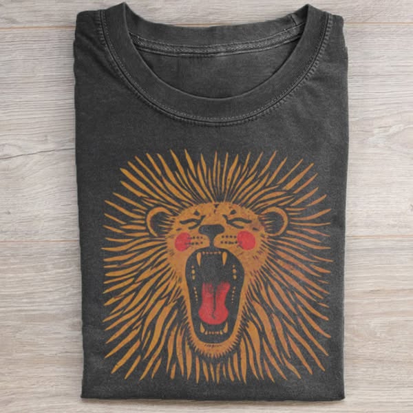 Vintage Boho Lion T-shirt