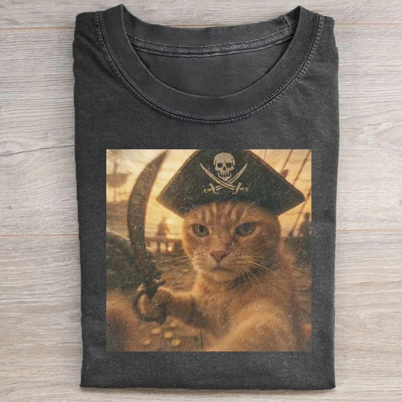 WACKY CAT T-SHIRT