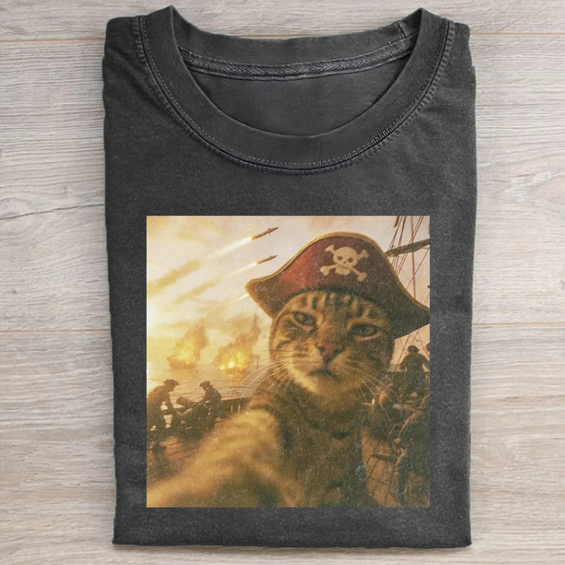 WACKY CAT T-SHIRT