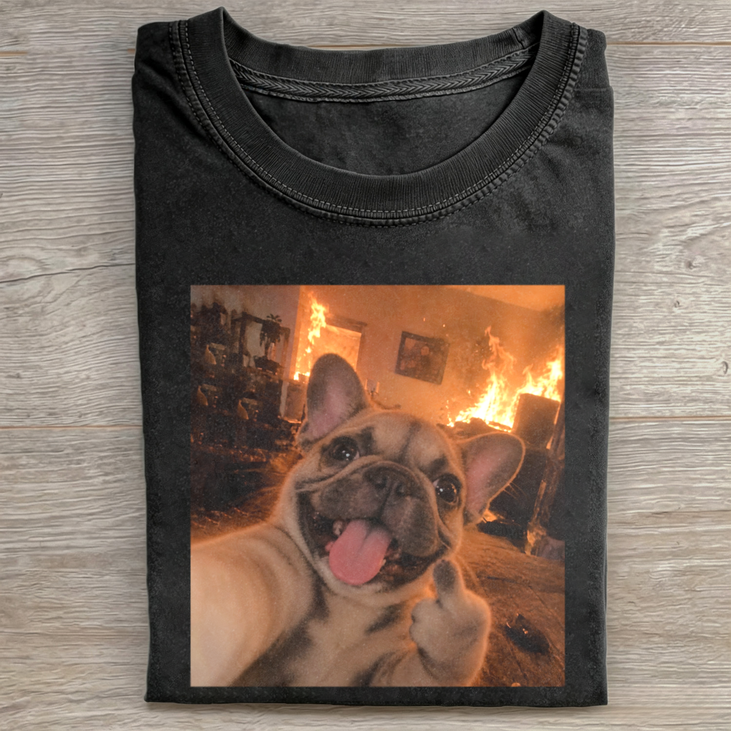 Wacky French Bulldog Meme T-shirt