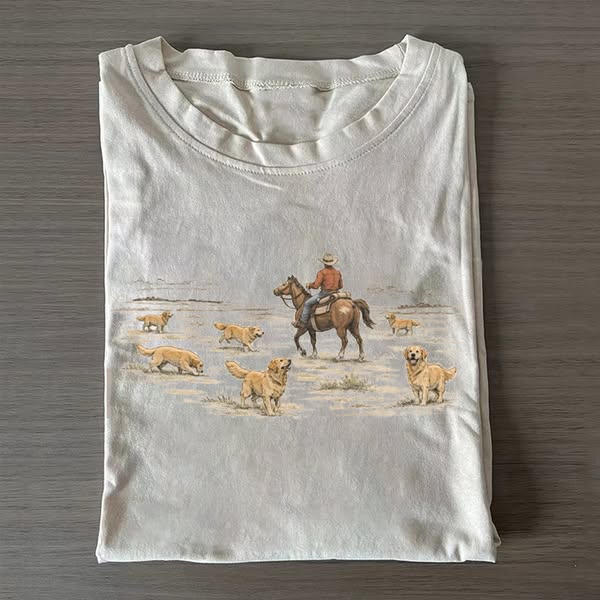 Western Golden Retriever T-shirt