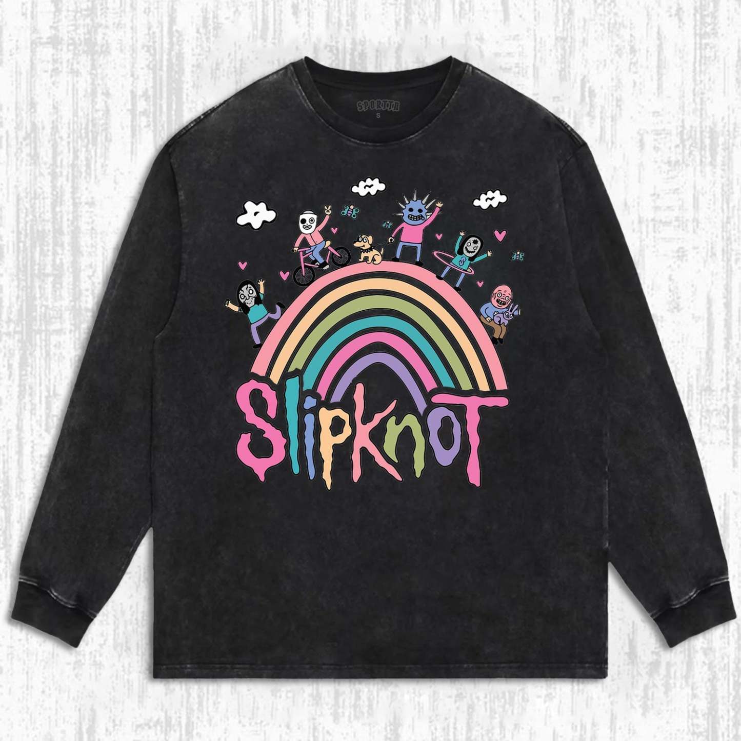 MUSIC SLIPKNOT VINTAGE WASHED TEE