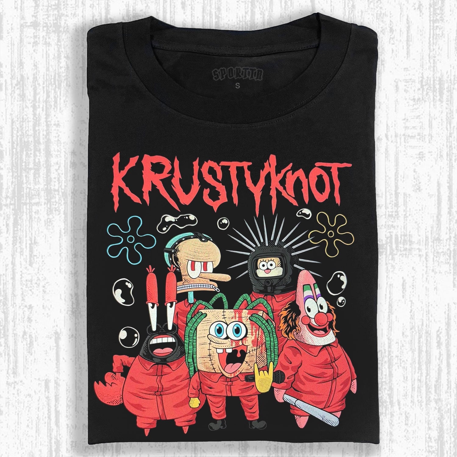 MUSIC SLIPKNOT VINTAGE WASHED TEE-LASPORTN