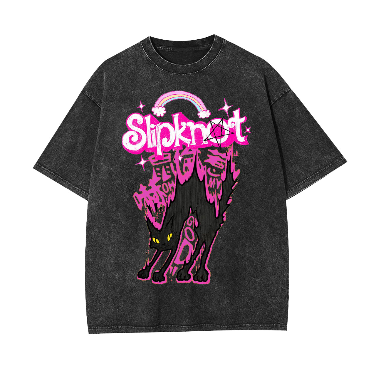 Slipknot Funny Cat T-shirt