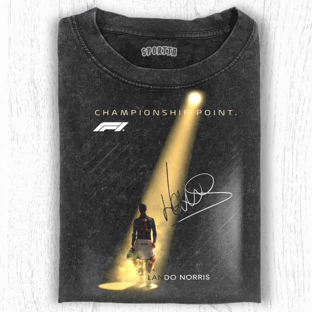 LANDO NORRIS & CHAMPIONSHIP POINT TEE-LASPORTN