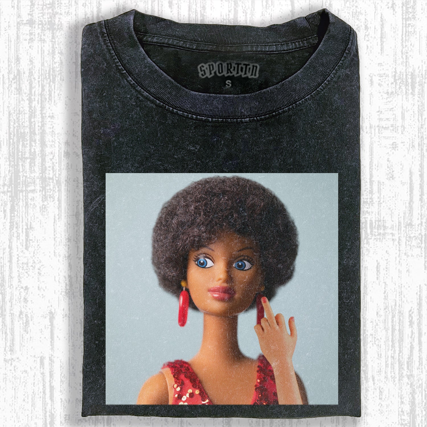 DOLL GIRL MEME T-SHIRT-LASPORTN