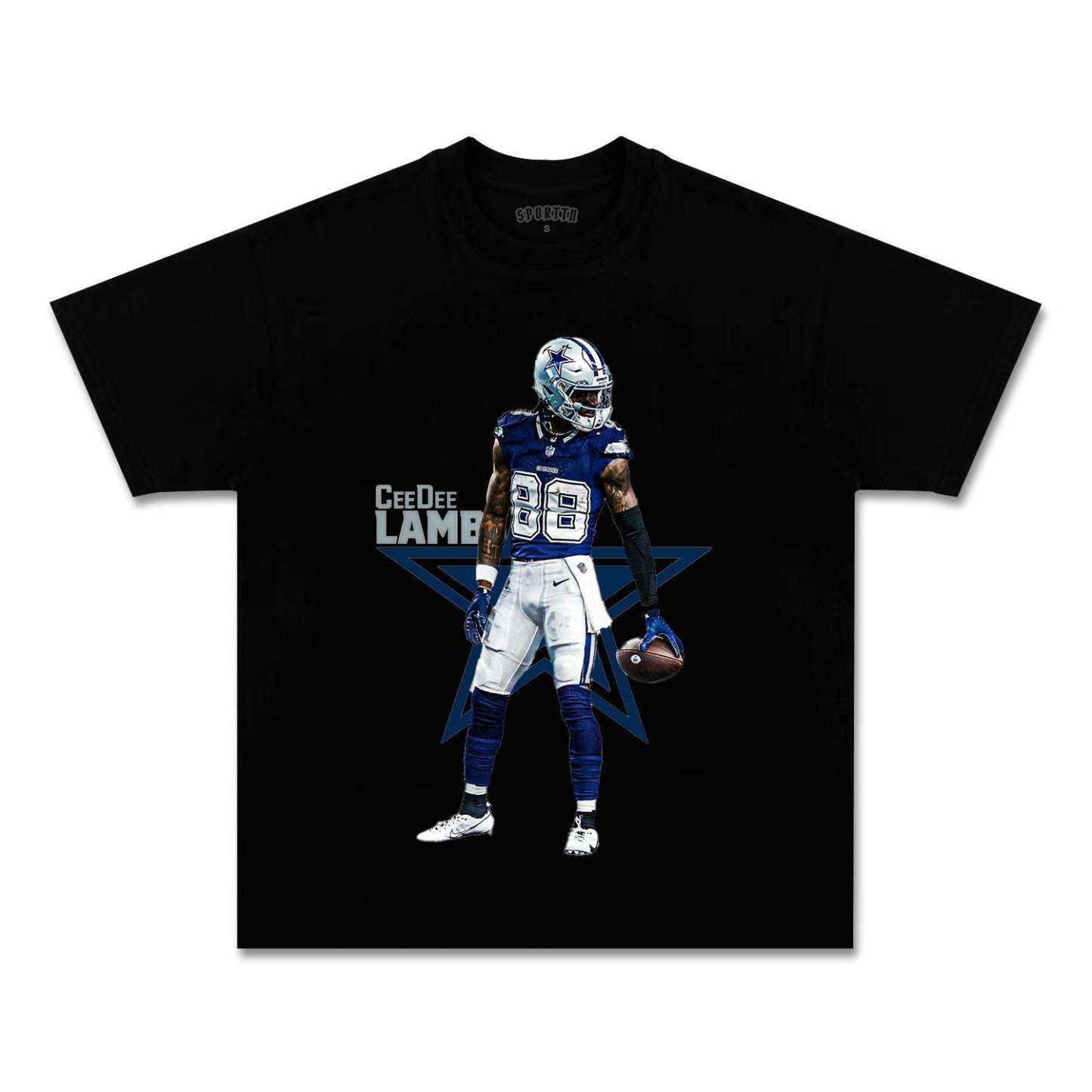 DALLAS COWBOYS CEEDEE LAMB T-SHIRT-LASPORTN