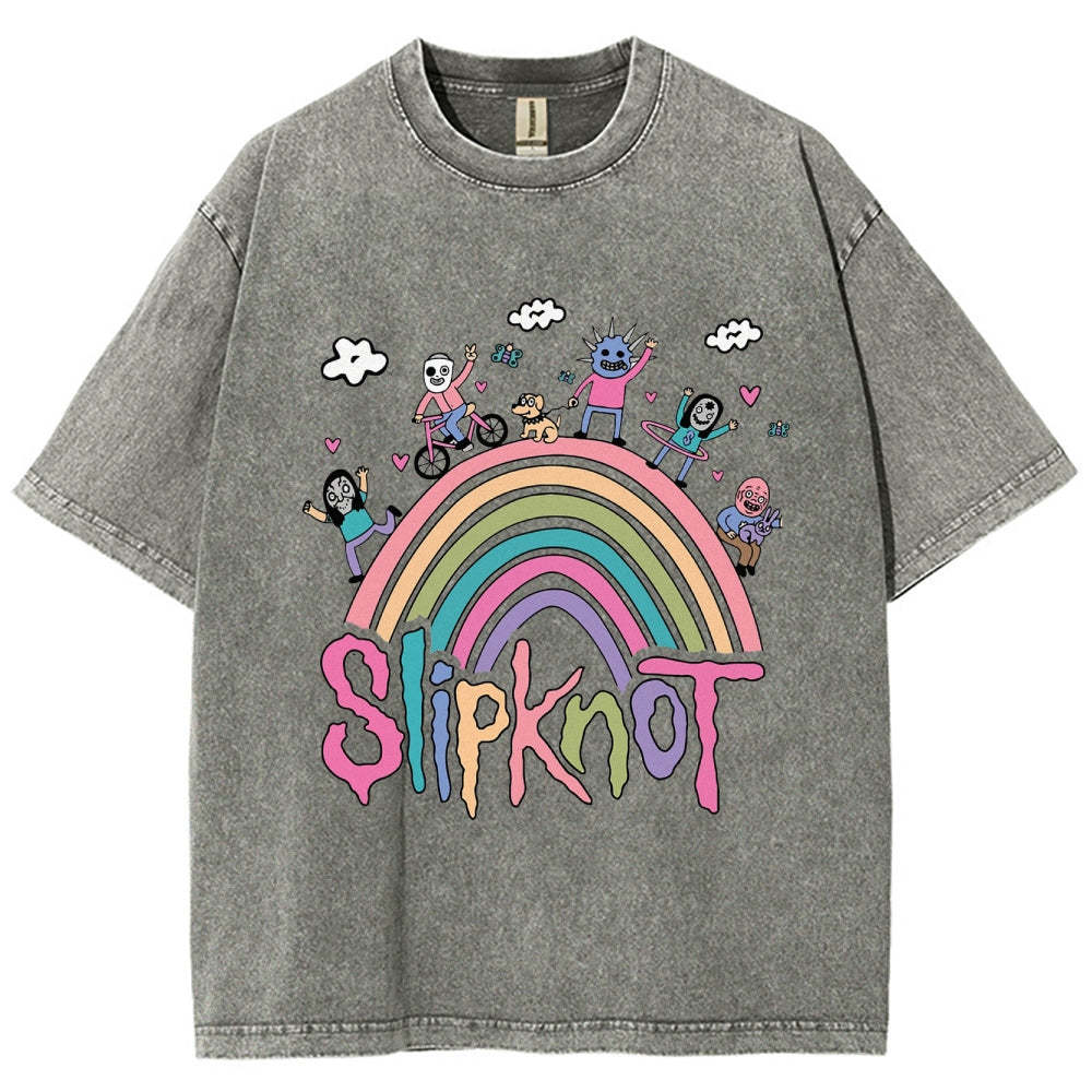 MUSIC SLIPKNOT VINTAGE WASHED TEE