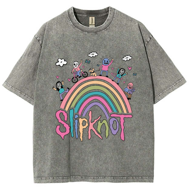 MUSIC SLIPKNOT VINTAGE WASHED TEE