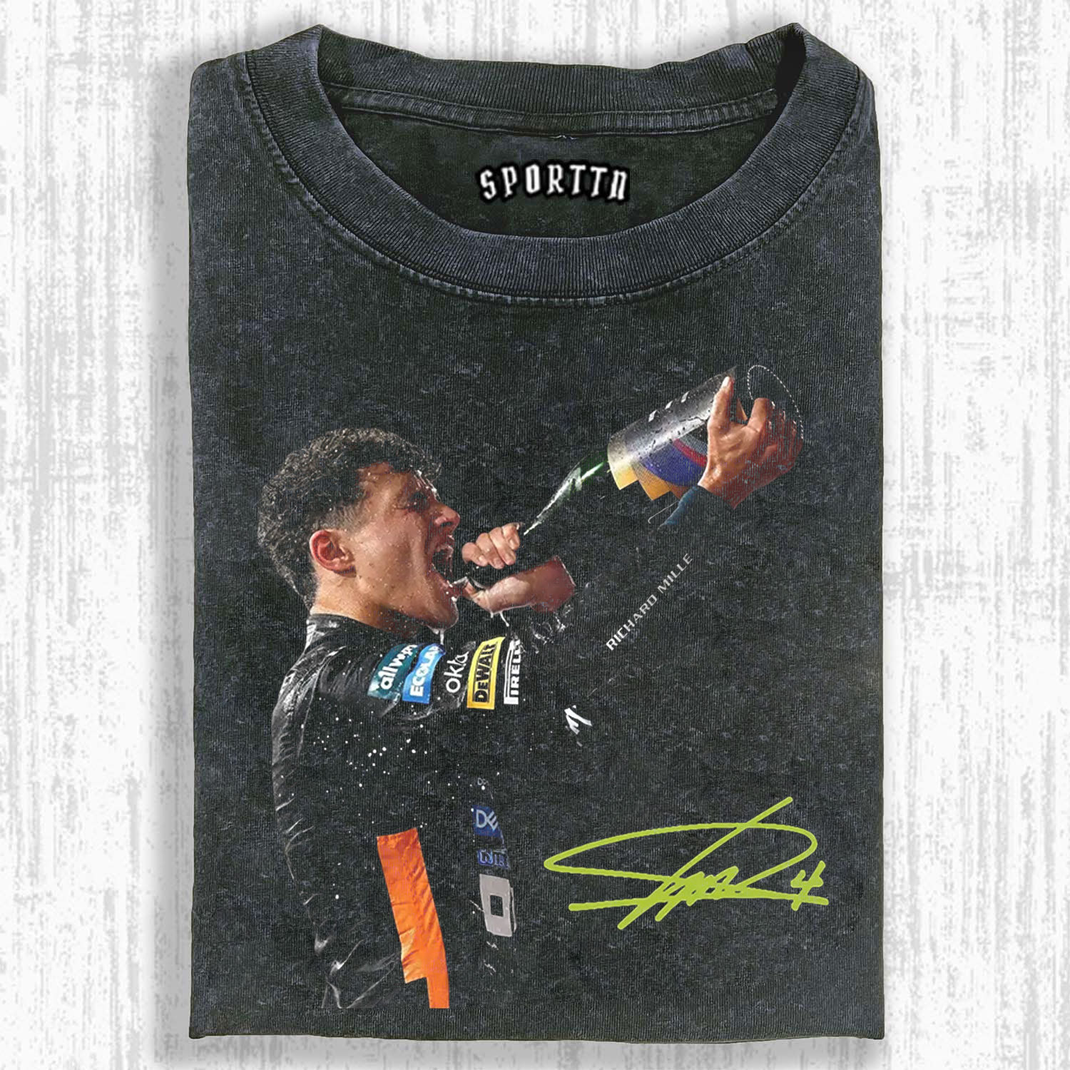 LANDO NORRIS F1 TEE/SWEATSHIRT/HOODIE-LASPORTN