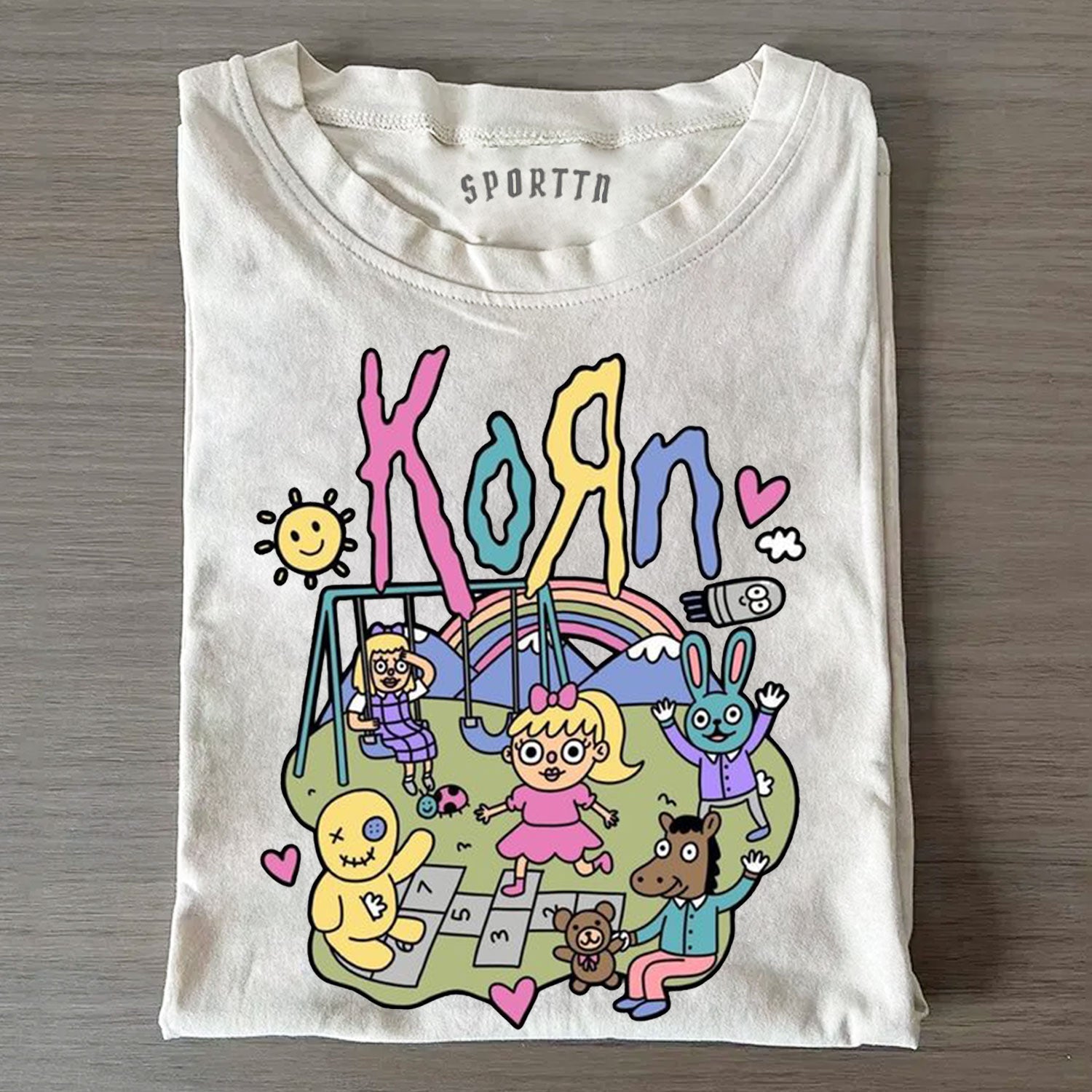 MUSIC KORN VINTAGE WASHED TEE