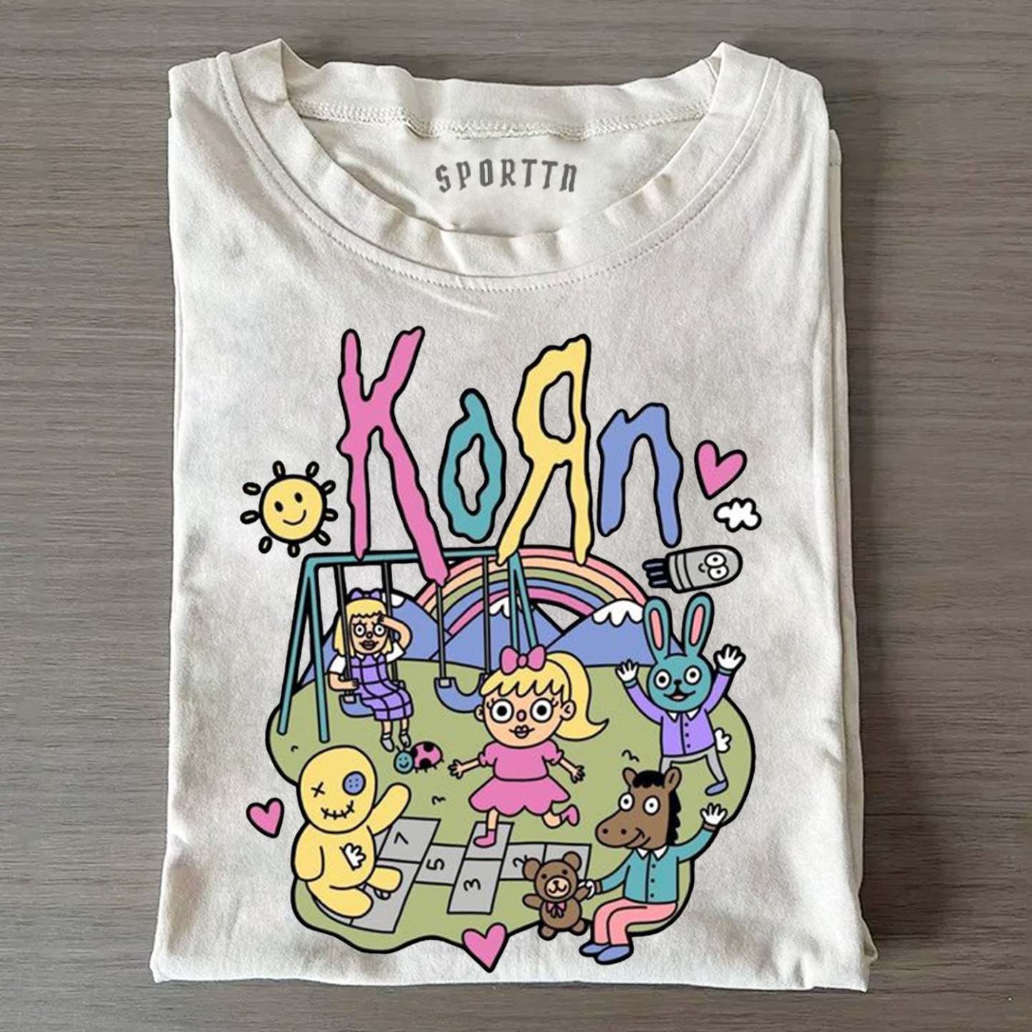 MUSIC KORN VINTAGE WASHED TEE