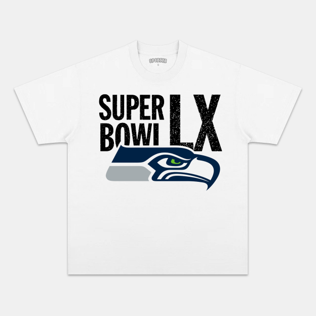 2026 SUPER BOWL LX & SEATTLE SEAHAWKS TEE