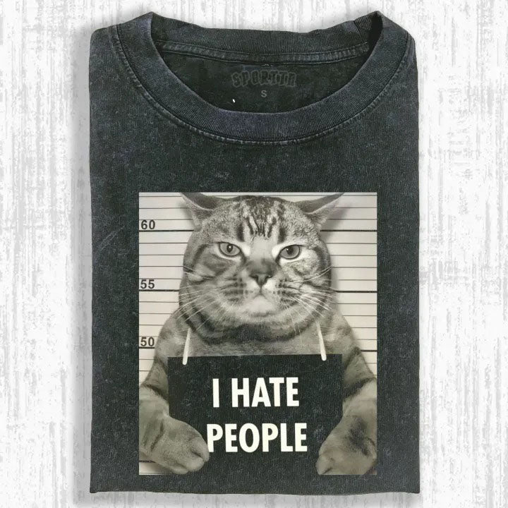 WACKY CAT T-SHIRT-LASPORTN