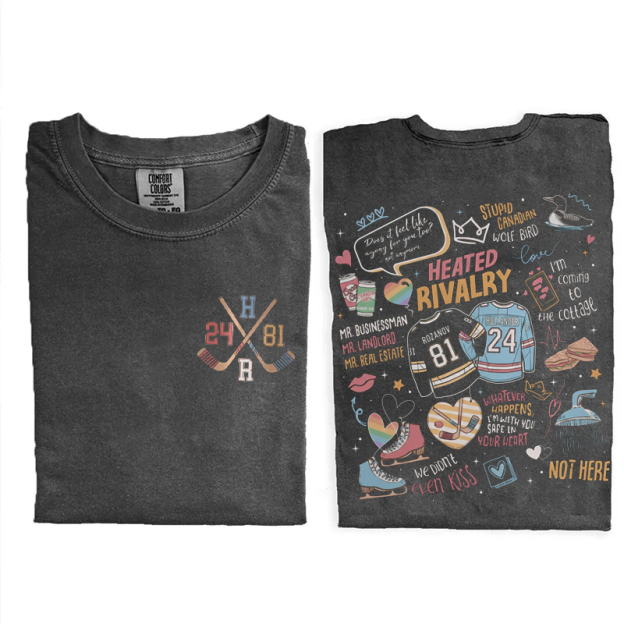 Comfort Colors Funny Williams & Storrie Hockey T-shirt-LASPORTN