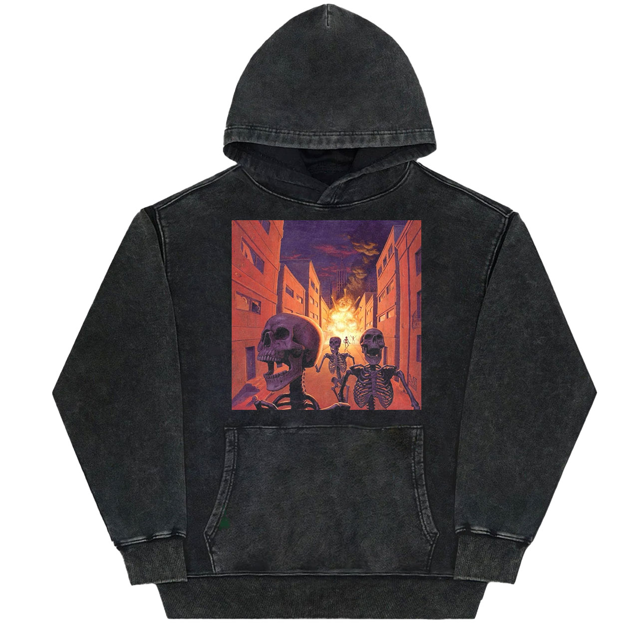 Vintage Skull Print T-Shirt/Sweatshirt/Hoodie-LASPORTN