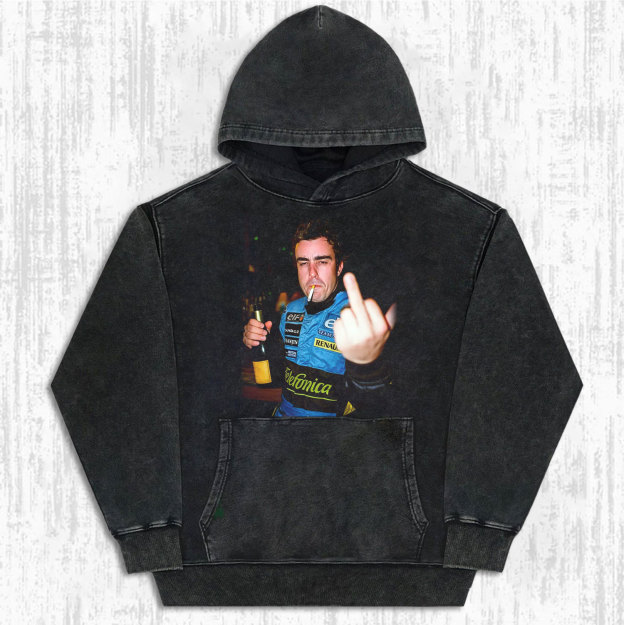 Fernando Alonso F1 Tee/Sweatshirt/Hoodie-LASPORTN