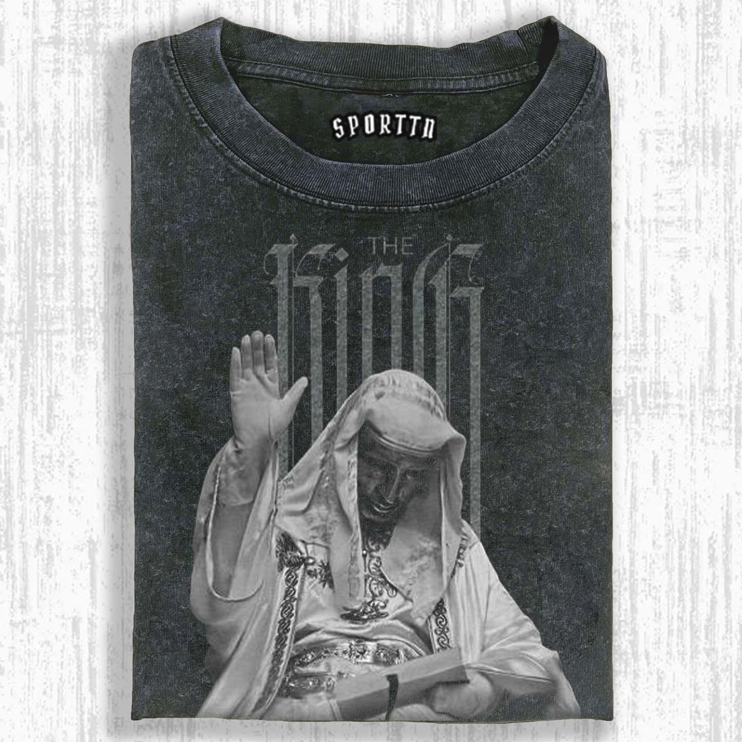 KING BALDWIN IV TEE-LASPORTN